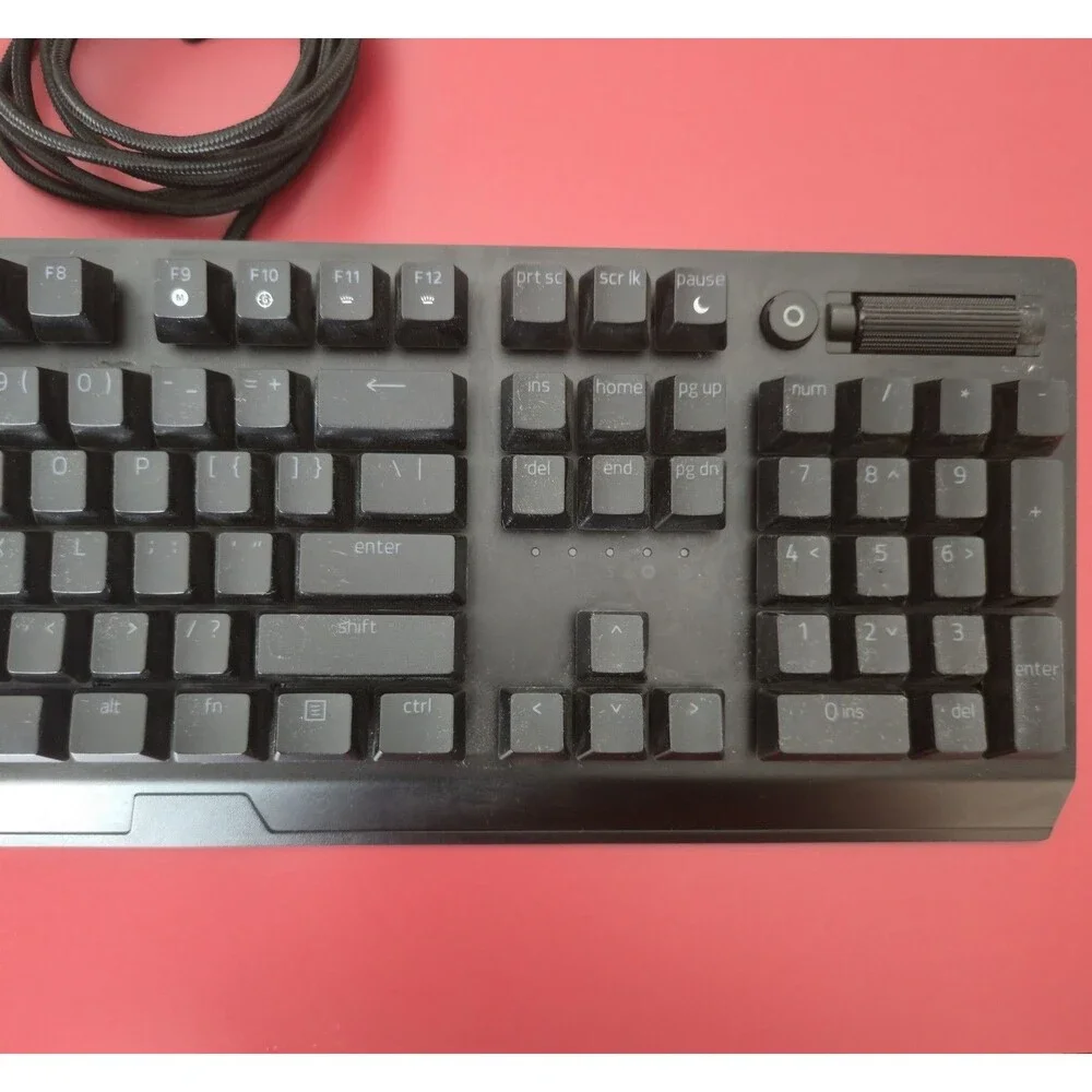 Razer BlackWidowV3 Wired Mech Gaming Keyboard - Classic Black Tested And Working